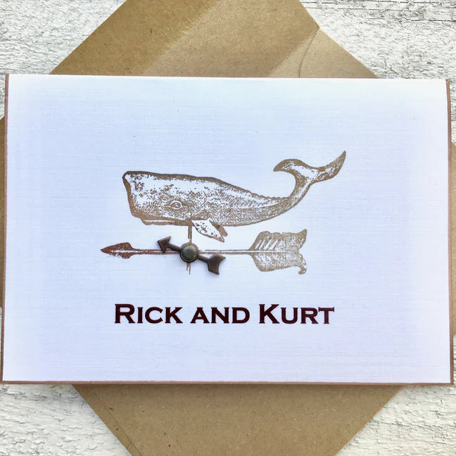 Whale ~ Note Card ~ Set of 8