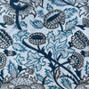 Hand Block Printed Tablecloth - Floral Vine