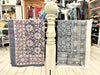 Left Tablecloth: Option H, Right Tablecloth: Option I
