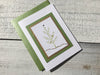 Christmas Tree/Green ~ Note Card ~ Set of 8