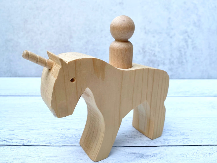 Handcrafted Wooden Baby Toys