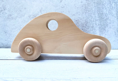 Handcrafted Wooden Baby Toys - Car