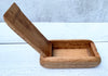 Hand Carved Wooden Rectangle Box