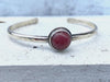 Cuff Bracelet with Stone