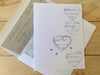 Heart Message ~ Note Cards ~ Set of 8