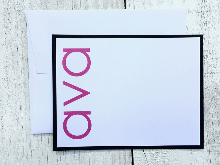 Contemporary Note Cards