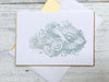 Seashell ~ Note Card ~ Set of 8