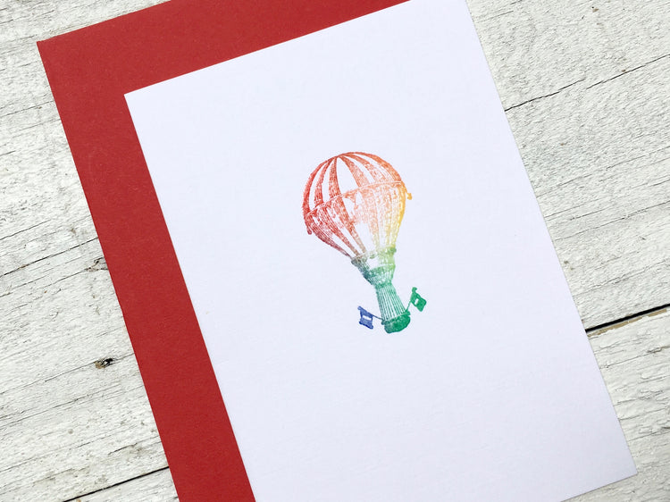 Hot Air Balloon Note Cards