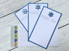 Mazel Tov Note Cards - Mazel Tov Cards - Mazel Tov Stationery - Star of David Cards - Star of David Stationery - Star of David Note Cards