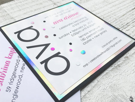 Contemporary Celebration Invitation