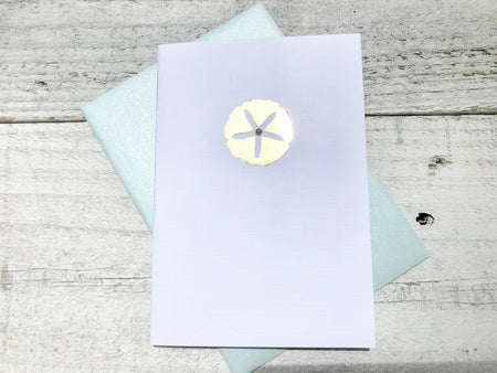 Sand Dollar Note Cards, Sand Dollar Cards, Thank You Cards, Personalized Cards, Beach, Coastal, Sea, Note Cards, Set of 8