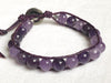 Amethyst Purple Wrap Bracelet
